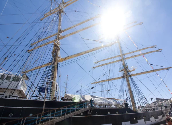 Kotka závody Tall Ships 2017. Kotka, Finsko 16.07.2017. — Stock fotografie