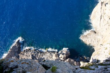 Cap de formentor - Mayorka, İspanya'nın güzel kıyısı.