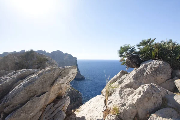 Cap de formentor - mooie kust van Mallorca, Spanje Spanje. — Stockfoto