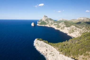 Cap de formentor - Mayorka, İspanya'nın güzel Sahili - Europe.