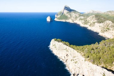 Cap de formentor - Mayorka, İspanya'nın güzel Sahili - Europe.