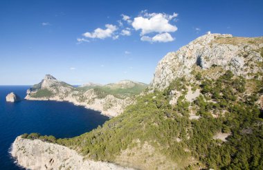 Cap de formentor - Mayorka, İspanya'nın güzel Sahili - Europe.