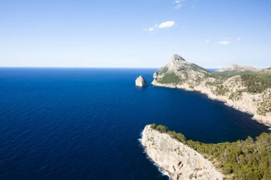 Cap de formentor - Mayorka, İspanya'nın güzel Sahili - Europe.