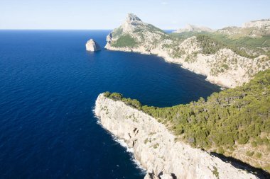 Cap de formentor - Mayorka, İspanya'nın güzel Sahili - Europe.