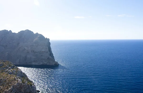 Cap de formentor - hermosa costa de Mallorca, España - Europa . — Foto de Stock