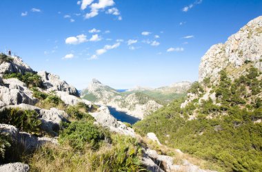 Cap de formentor - Mayorka, İspanya'nın güzel Sahili - Europe.