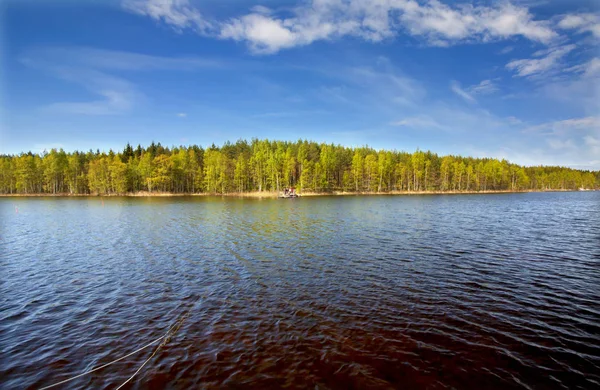 美しい湖国立公園、Repovesi、フィンランド南カレリア県. — ストック写真