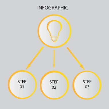 Yaratıcı kavramı koyu Infographic için. İş veri görselleştirme. Grafik, diyagram 4 adımlar, seçenekleri, parçalar veya işlemlerin daire unsurları soyut. Sunum için vektör iş şablonu.