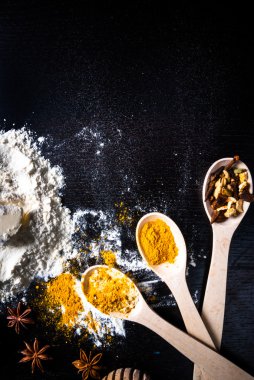 Zencefilli kurabiye için malzemeler