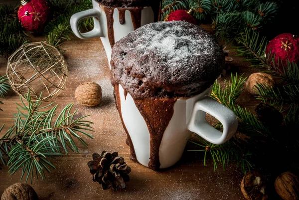 Christmas mug-cake