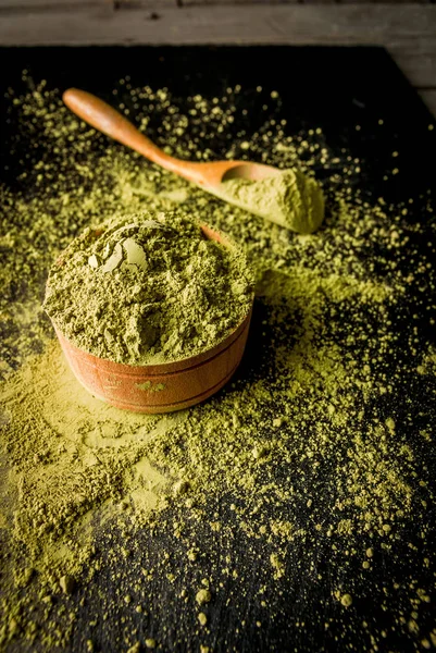 Matcha tradicional de té japonés y chino — Foto de Stock