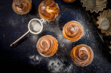 Modern moda hamur işleri - cruffins