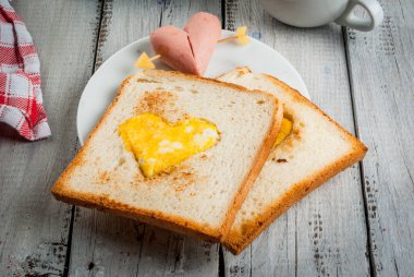 Sevgililer günü için fikir: romantik Kahvaltı