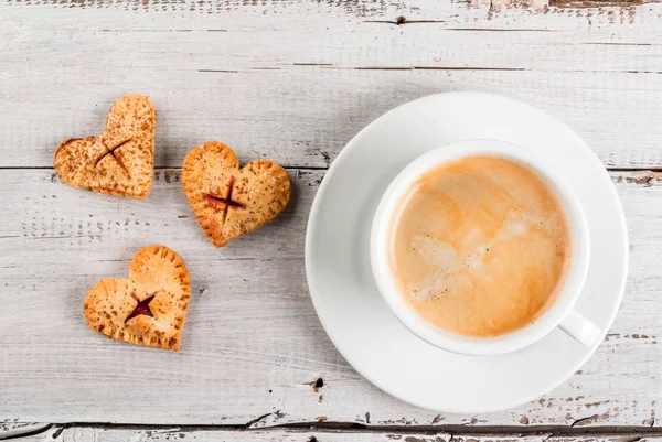 Sevgililer günü için vişneli tart