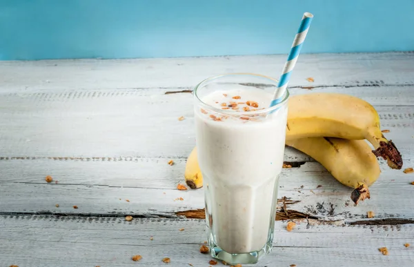 Banana milkshake or smoothie
