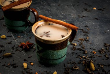 Geleneksel Hint masala chai