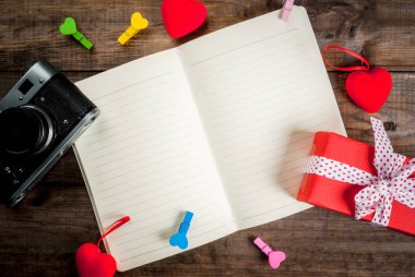 Aşk mektubu not defteri