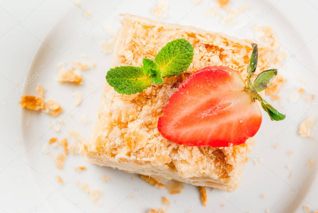 Classic cake - Napoleon or millefeuille