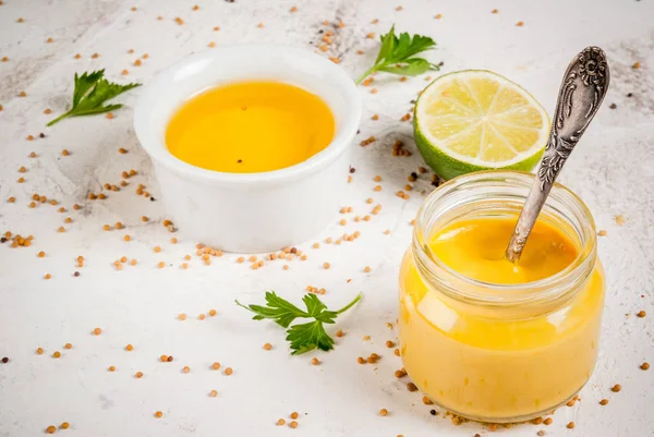 Bahar salata soslarında için malzemeler