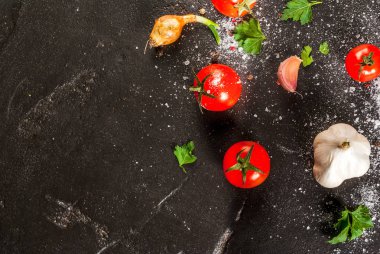 Malzemeler, akşam yemeği yemek için baharat