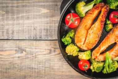 Sebzeli Izgara Alabalık (somon)