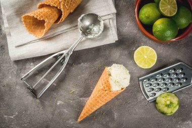 Ev yapımı limon sorbe