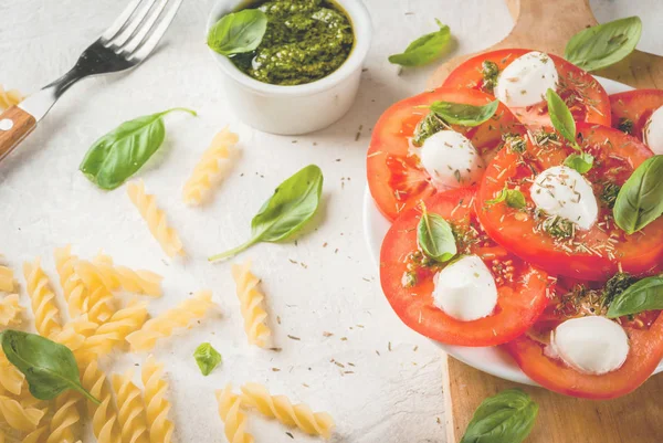 Обід в італійському стилі — стокове фото