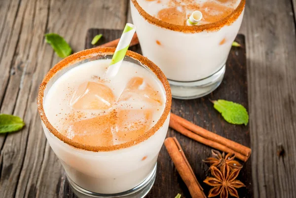 Iced tea or chai masala — Stock Photo, Image