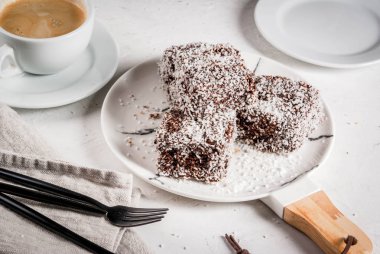 Avustralya tatlı Lamington