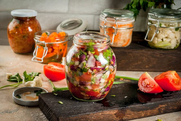 Fermentierte Konserven — Stockfoto