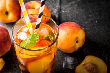 şeftalili buzlu çay