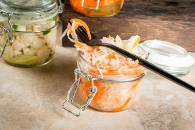 Fermente korunmuş gıda