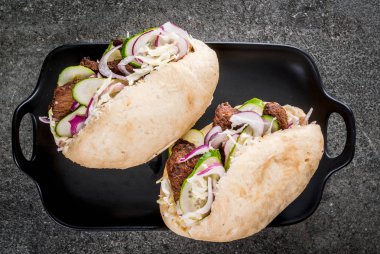 Bao ekmeği sandviç