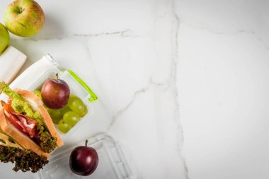 Sağlıklı okul beslenme çantası