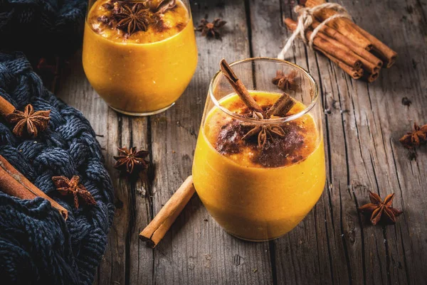 Batido de pastel de calabaza picante — Foto de Stock