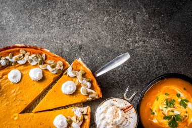 Kabak yemekleri kümesi