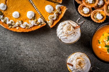 Kabak yemekleri kümesi