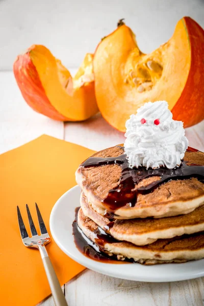 Pannekaker til Halloween – stockfoto