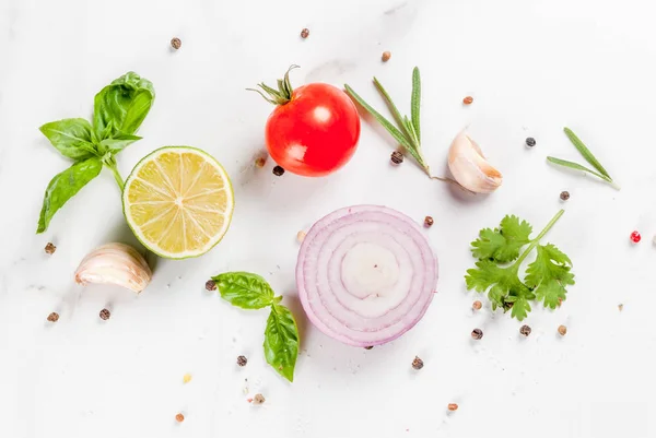 Fondo de cocina alimentaria —  Fotos de Stock