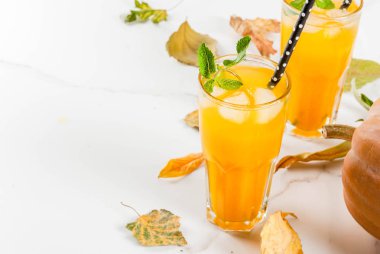 Baharatlı balkabağı mojito