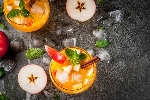 Elma elma şarabı mojito