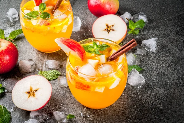 Elma elma şarabı mojito