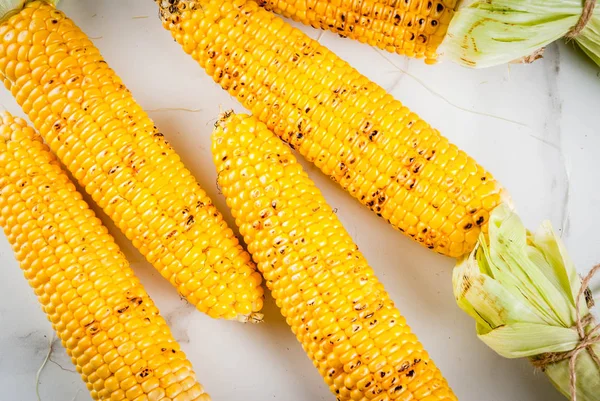 Grilled golden corn — Stock Photo, Image