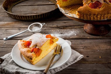 ev yapımı kayısı pasta