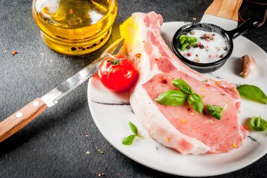 Kızartma ızgara domuz pirzola