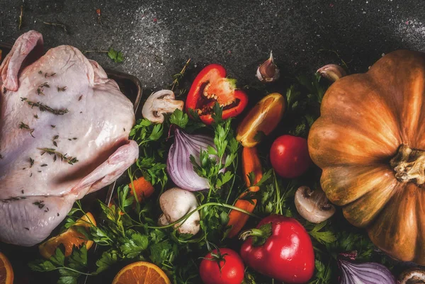 Noel, Şükran günü için akşam yemeği