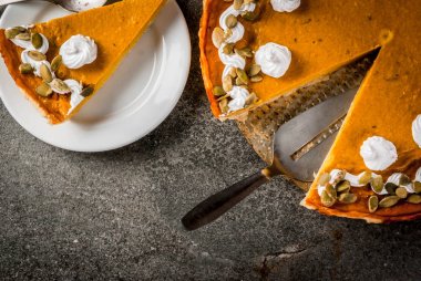 Baharatlı balkabağı turtası