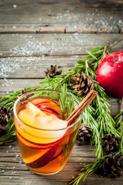 Noel, Şükran günü içecekler. Sonbahar, kış kokteyl grog, ho