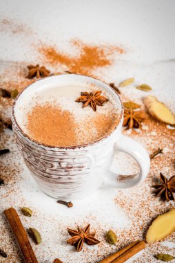 Geleneksel Hint masala chai çay