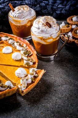 Baharatlı kabak pasta ve tartlets